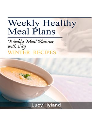 cover image of Weekly Healthy Meal Plan